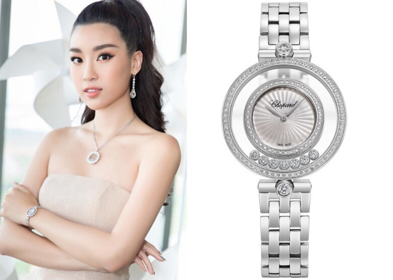 &#34;Hoa hậu nghèo nhất Việt Nam&#34; từng đeo đồng hồ vài trăm triệu nay có bộ sưu tập gần 10 tỷ, đeo món gần 7 tỷ đi bên chồng - 9