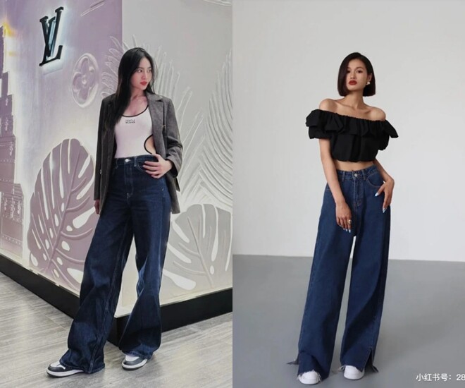 Hội sành mặc đang đua nhau săn lùng quần jeans màu gì mà lên dáng đỉnh, mặc đâu nổi đó? - 1