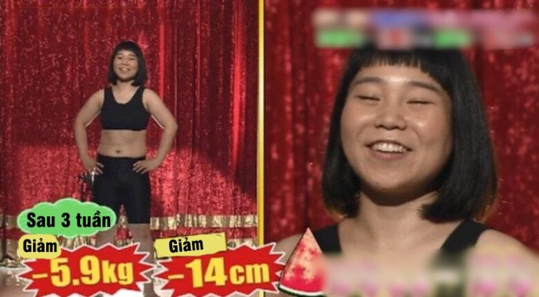 Kết hợp dưa hấu với một thứ giúp đốt cháy mỡ thừa, nữ diễn viên Nhật giảm liền 6kg, “bốc hơi&#34; 14cm eo sau 3 tuần - 3