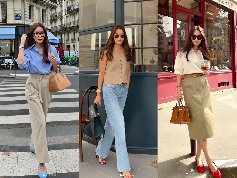 Hè này mặc gì đi làm? Tham khảo 20 outfit &#34;ruột&#34; của các blogger thời trang cao dưới 1m60 mà &#34;hack&#34; dáng như 1m70 - 12
