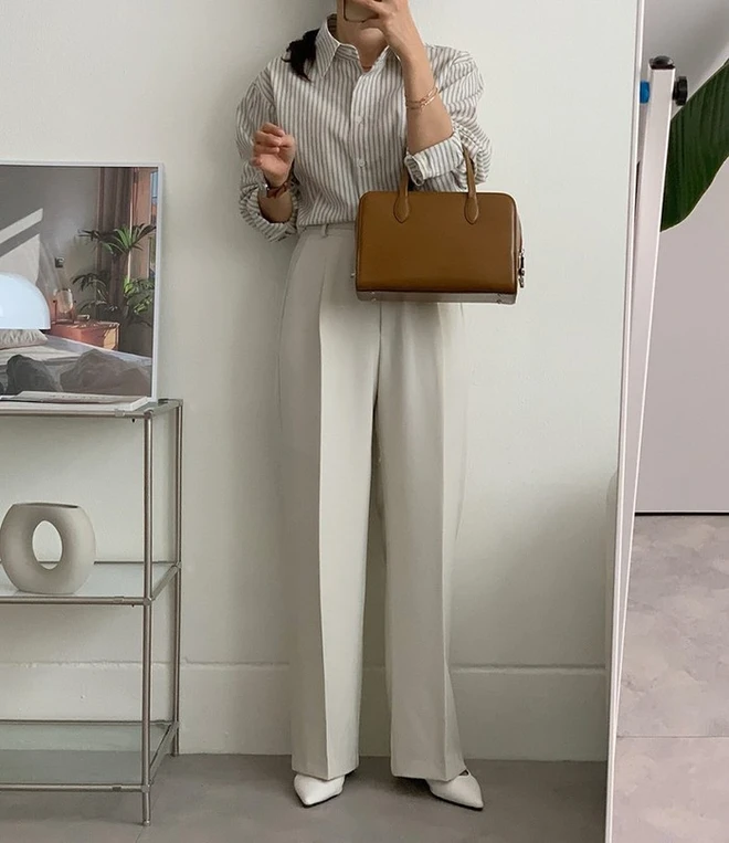 Hè này mặc gì đi làm? Tham khảo 20 outfit &#34;ruột&#34; của các blogger thời trang cao dưới 1m60 mà &#34;hack&#34; dáng như 1m70 - 2