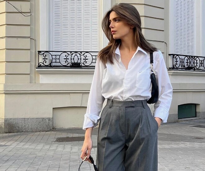 Không phải sơ mi trắng hay kẻ sọc, hội nàng thơ nên thay thế bằng 3 kiểu sơ mi này để "hack" tuổi - 1