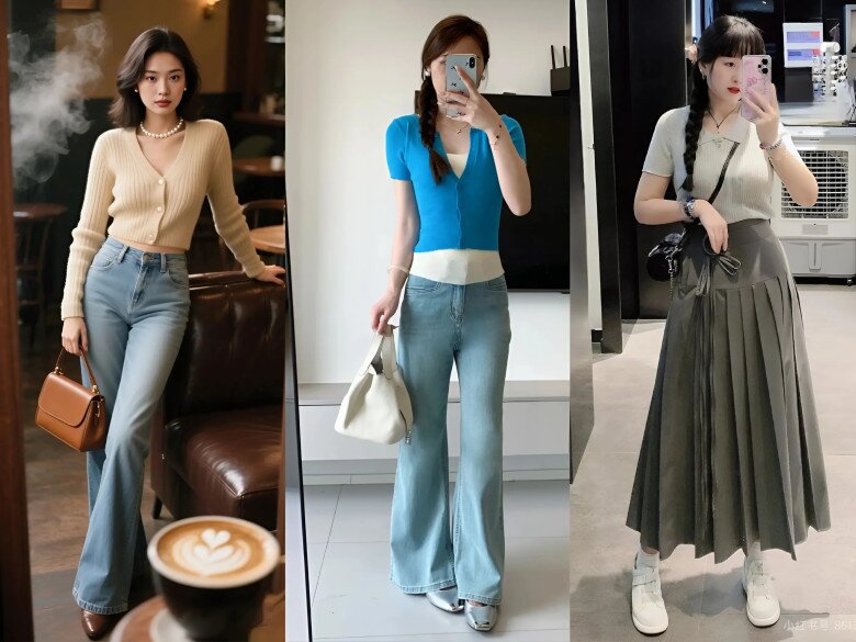 Mẫu áo tưởng chỉ dành cho mùa lạnh bất ngờ gây sốt ngày hè: "Vũ khí" hack tuổi, tăng vẻ dịu dàng và thanh lịch - 4