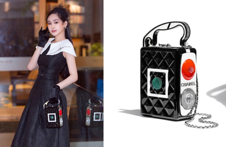 Nữ giảng viên đại học sành điệu nhất nhì showbiz, xách cả &#34;lâu đài&#34; xuống phố, sang chảnh từ giảng đường ra phố khó ai đọ lại - 11