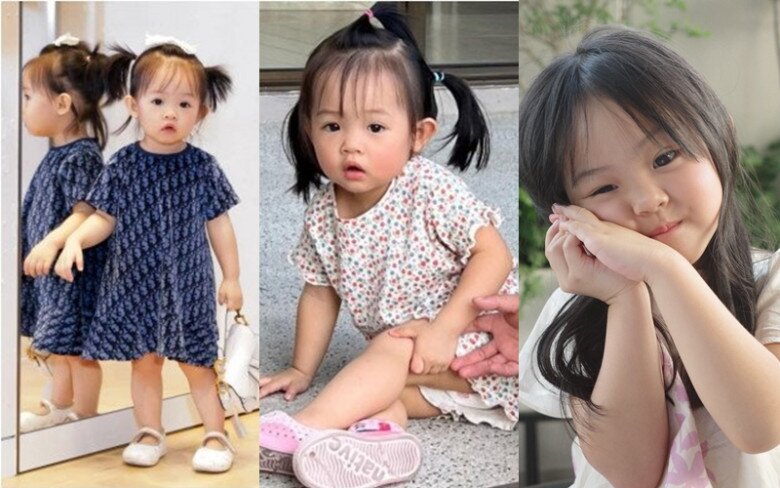 Tiểu công chúa nhà sao Việt hóa mỹ nhân với tóc xinh: Bé được khen có &#34;tướng hoa hậu&#34;, bé sao y bản chính của mẹ - 4