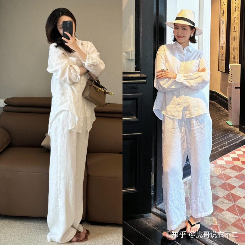 Phụ nữ 40+ mặc quần trắng kiểu này, ai nhìn cũng tưởng mới ngoài 20: Trẻ hóa diện mạo, vẫn sang trọng tuyệt đối - 3