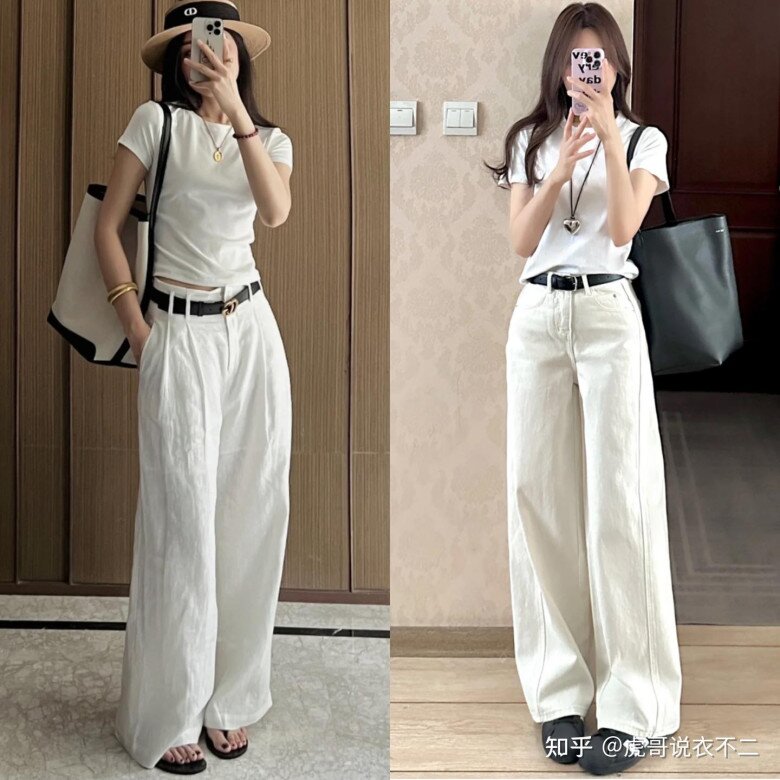 Phụ nữ 40+ mặc quần trắng kiểu này, ai nhìn cũng tưởng mới ngoài 20: Trẻ hóa diện mạo, vẫn sang trọng tuyệt đối - 1