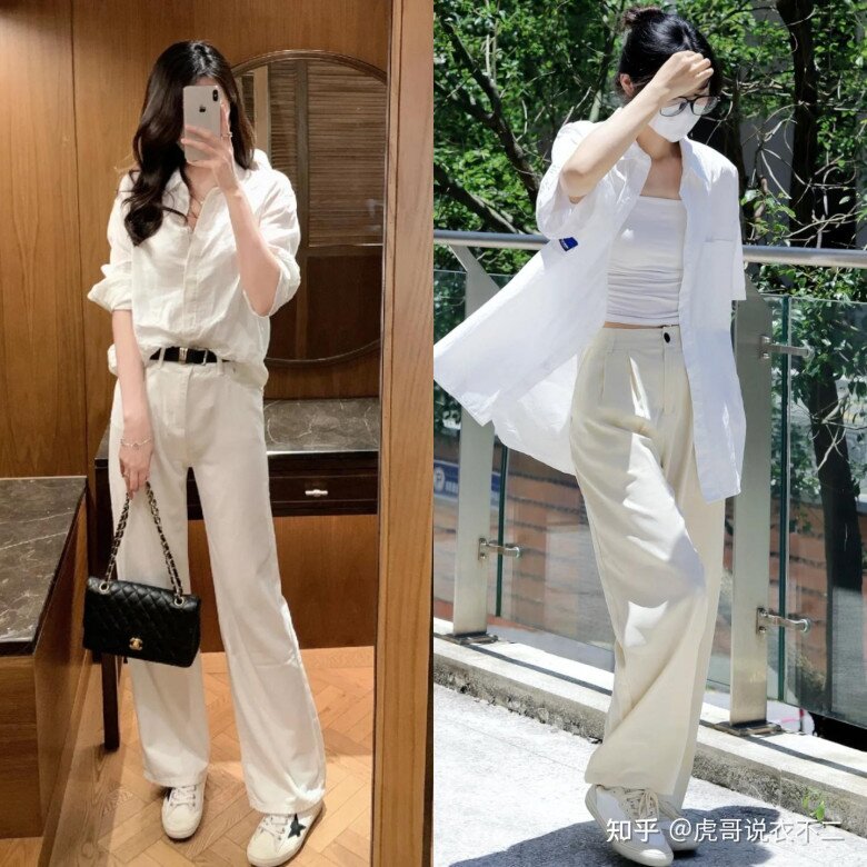Phụ nữ 40+ mặc quần trắng kiểu này, ai nhìn cũng tưởng mới ngoài 20: Trẻ hóa diện mạo, vẫn sang trọng tuyệt đối - 2
