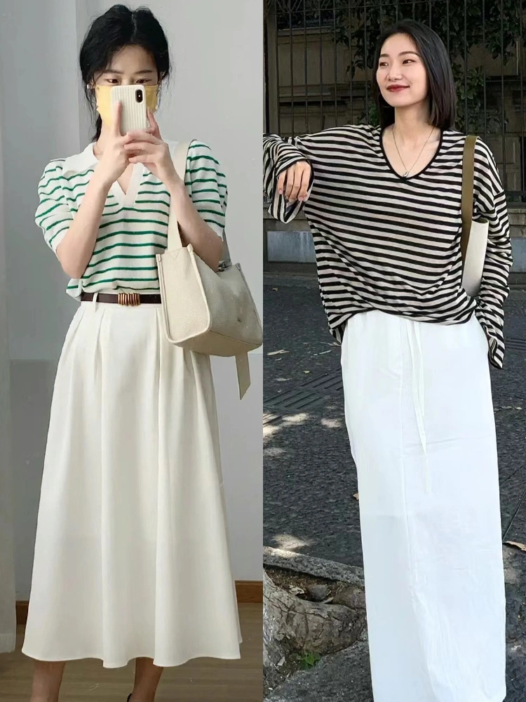 Sở hữu chân váy trắng nhưng không biết phối với gì trong tủ đồ, 5 outfit “cứu nguy” chuẩn xinh, cứ diện là đẹp - 11