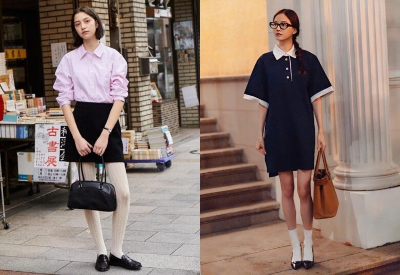 Tại sao không nên mặc váy ngắn với giày búp bê? 4 quy tắc kết hợp giày với váy đẹp miễn chê giúp chân dài miên man - 6