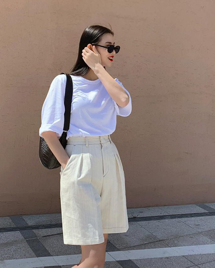 Tại sao người sành thời trang không mặc quần short với áo phông? Họ diện kiểu này trông cao cấp hơn hẳn - 9