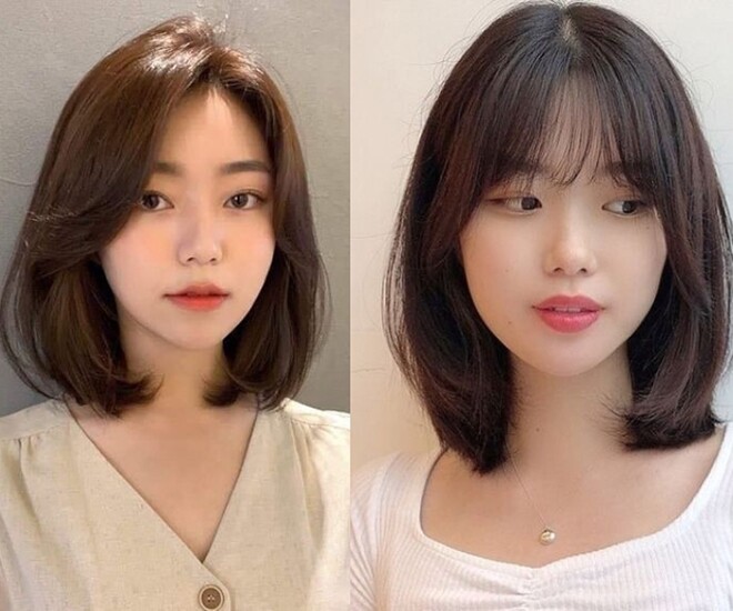 Tóc ngang vai cho mặt tròn: Top 15 kiểu đẹp trẻ trung, giúp mặt thon nhỏ được yêu thích nhất năm 2025 - 1