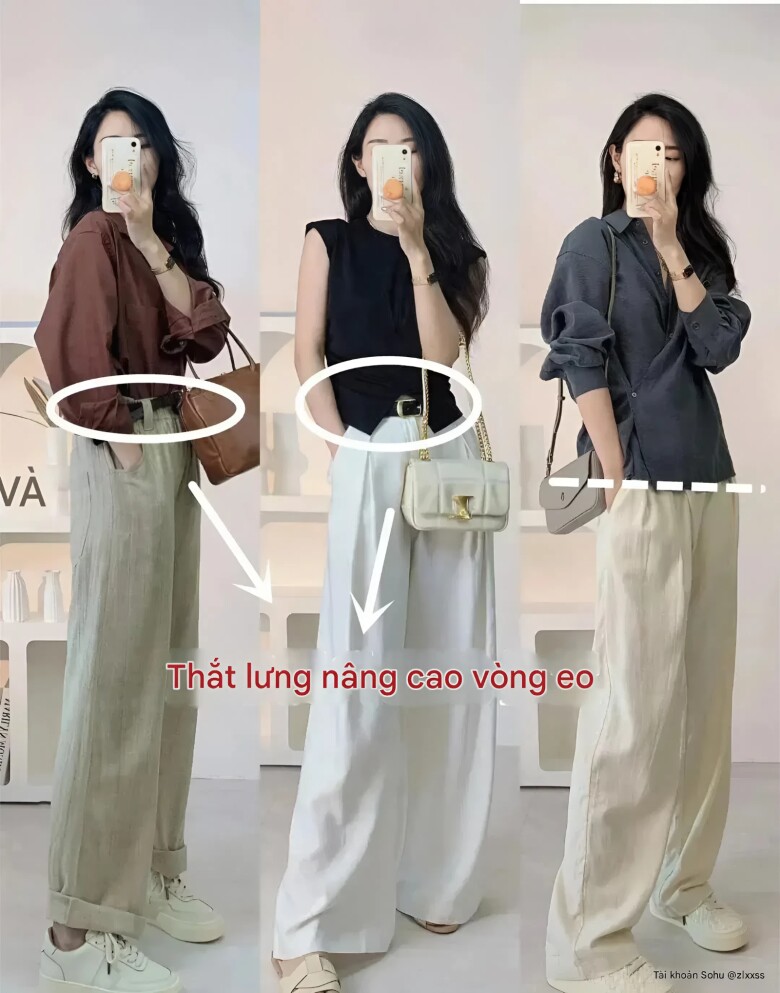 Tôi mặc quần ống rộng 5 năm và đây là 3 chiêu “hack dáng” khiến ai gặp cũng hỏi xin bí quyết - 3