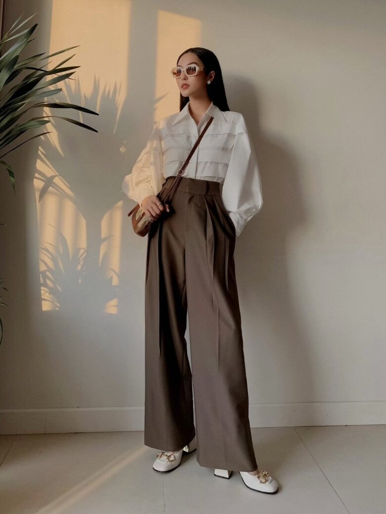 Tôi mặc quần ống rộng 5 năm và đây là 3 chiêu “hack dáng” khiến ai gặp cũng hỏi xin bí quyết - 2