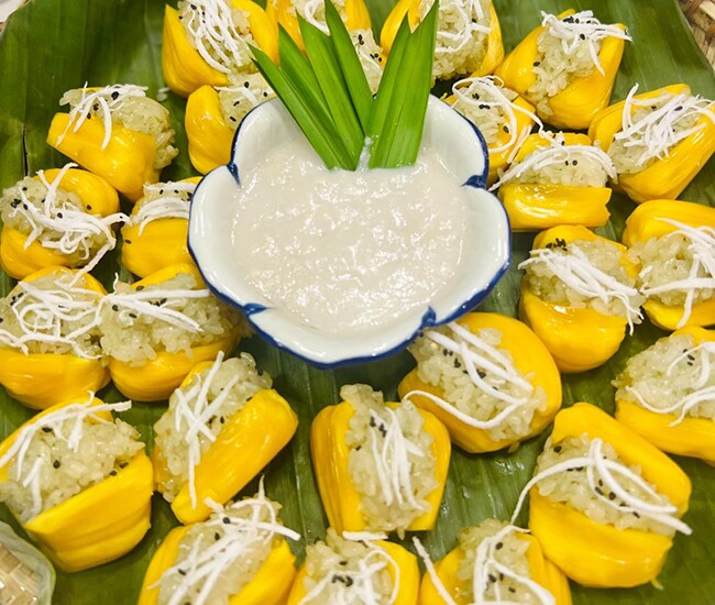 Bữa sáng làm xôi mít theo cách này đảm bảo vừa ngon ngọt lại dẻo thơm, béo ngậy ai ăn cũng thích - 1