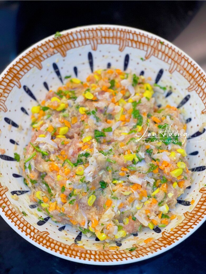 Chả sụn gà rau thơm phức mềm trong, giòn ngoài, ngon mọng ai ăn cũng thích - 5