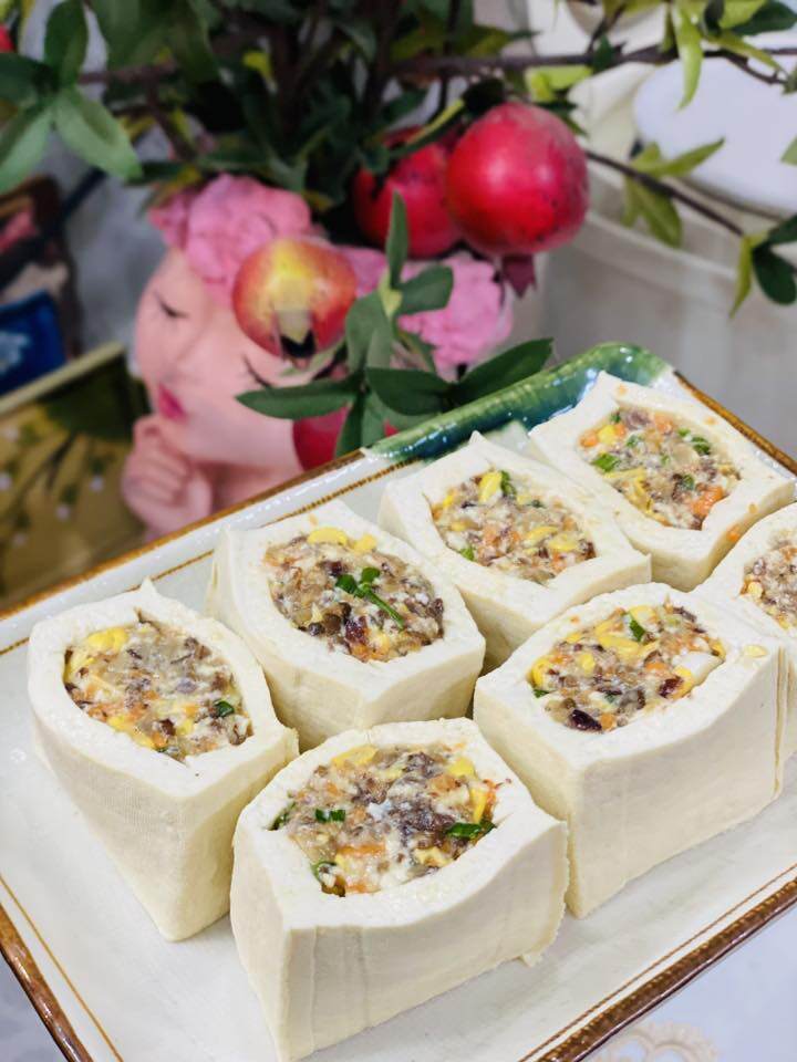 Đậu nhồi rau củ chiên tưởng nhạt nhẽo nhưng ngon hơn cả thịt, hết rồi vẫn thèm ăn nữa! - 7