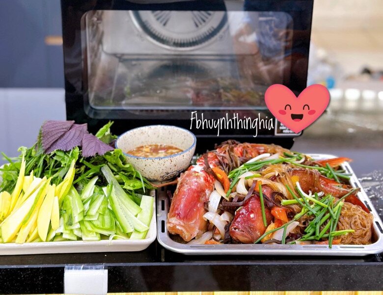 Ngày hè nóng nực, làm ngay cá hấp xì dầu cuốn rau sống chấm mắm nêm cực ngon lại thanh mát - 7