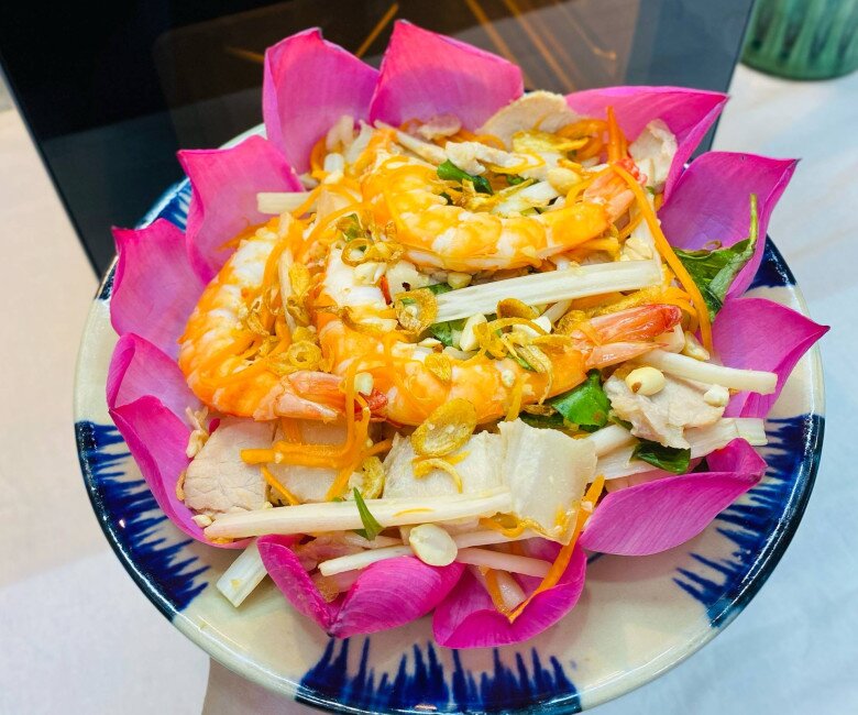 Nộm ngó sen tôm thịt giòn ngon, chua chua ngọt ngọt thanh mát cho ngày hè - 12
