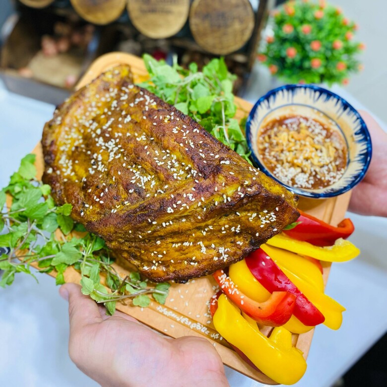 Sườn nướng tảng ngũ vị cực dễ làm mà ngon miệng, thơm nức ai ăn cũng thích - 7