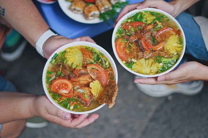 Món bún đặc sản Hải Phòng có vị đồng quê và biển cả, tín đồ ăn cay thích mê, phù hợp cho ngày thời tiết “ẩm ương” - 2