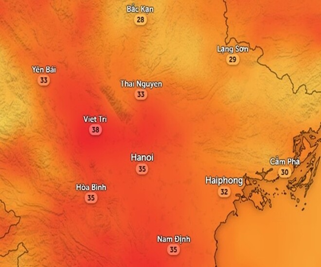Tin tức 24h: Mưa dông đã bắt đầu ở nhiều tỉnh thành miền Bắc, bao giờ Hà Nội hết nóng oi? - 1