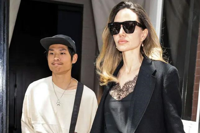 Angelina Jolie vừa lơ là, Pax Thiên đã &#34;mất kiểm soát&#34;: Tìm tới câu lạc bộ thoát y, say xỉn không đi nổi - 10