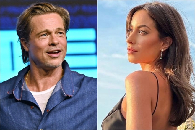Bạn gái đáng tuổi con của Brad Pitt lộ nhan sắc hao hao Angelina Jolie, có hành động khẳng định chủ quyền với đàng trai - 3
