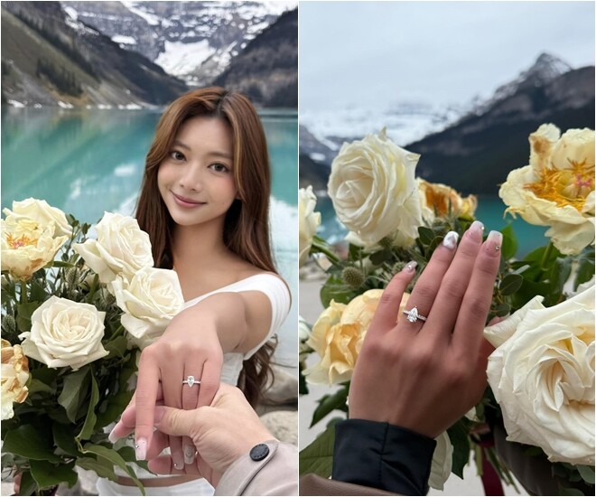 &#34;Ngọc nữ&#34; Lật Mặt vừa được bạn trai cầu hôn ở Canada: Thân thế &#34;không phải dạng vừa&#34;, body đồng hồ cát gây trầm trồ - 1