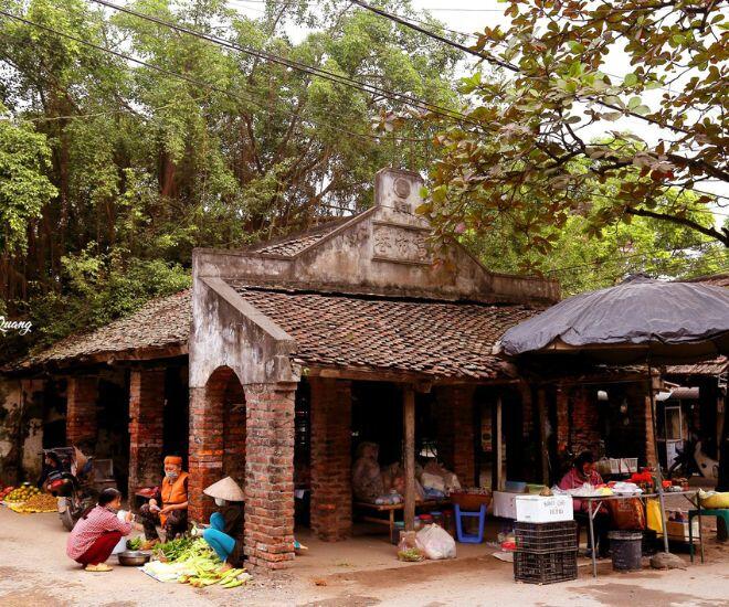 Khu chợ cổ giữa lòng Hưng Yên, tồn tại hàng trăm năm đến nay vẫn hút khách nhờ một món đặc sản - 1
