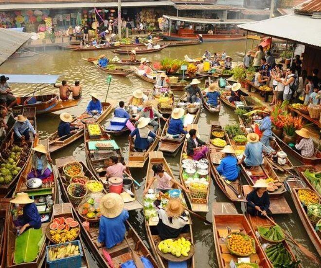 Khu chợ hình thành từ &#34;chiến lược&#34; của Hoàng gia, nay là biểu tượng du lịch Thái Lan, hút hàng triệu lượt khách - 1