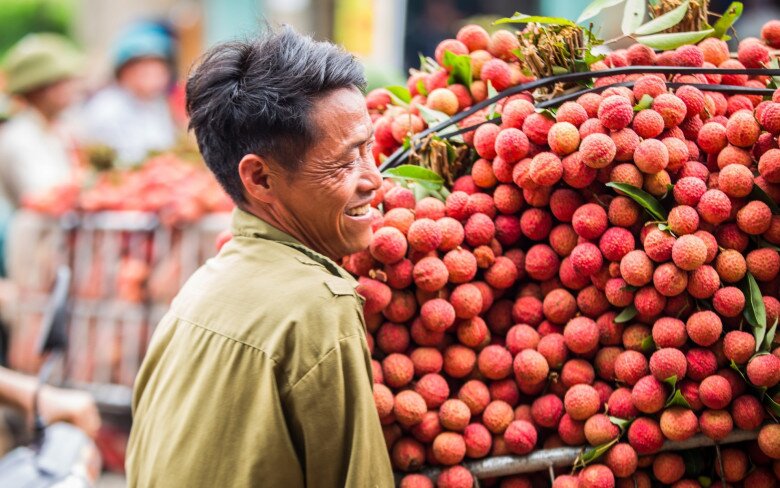 Ở Bắc Giang có một khu chợ chỉ đông đúc 1 mùa trong năm, đẹp như tranh vẽ, bán loại đặc sản &#34;vạn người mê&#34; - 4