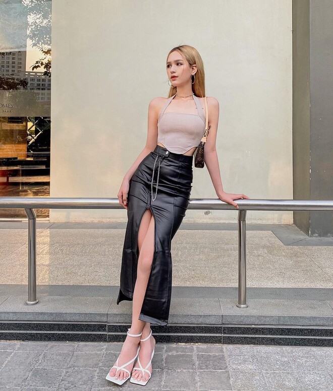 Bạn gái hotgirl 2k2 của Gil Lê chăm diện mốt váy ôm sát cơ thể, vóc dáng tuổi đôi mươi khiến dân tình khen nức nở - 10