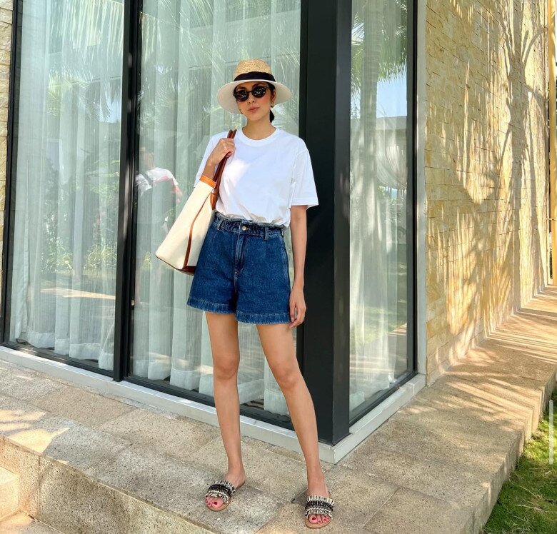 Mặc đẹp đón hè chuẩn style &#34;phu nhân hào môn&#34; Hà Tăng - Mát rượi mà vẫn thanh lịch - 3
