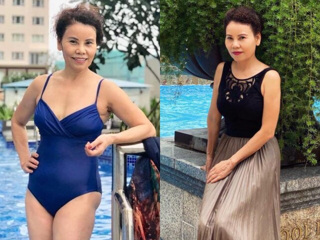 Mẹ ruột Hồ Ngọc Hà U70 vẫn giữ được dáng thon, tự tin diện áo xẻ ngực gợi cảm nhờ tập luyện bộ môn này? - 2