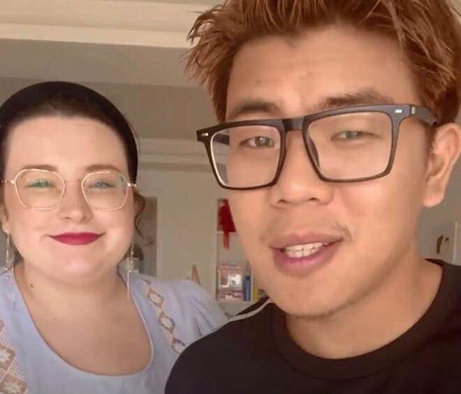 Chàng trai lấy vợ Thạc sĩ Mỹ, ở nhà chăm con để vợ kiếm tiền nuôi gia đình nhưng bị hiểu lầm là osin - 2