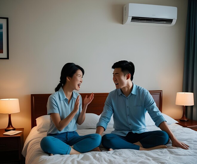 Nhờ bật điều hòa 26 độ vào ban đêm, tôi chợt nhận ra 4 bài học về hôn nhân - 1
