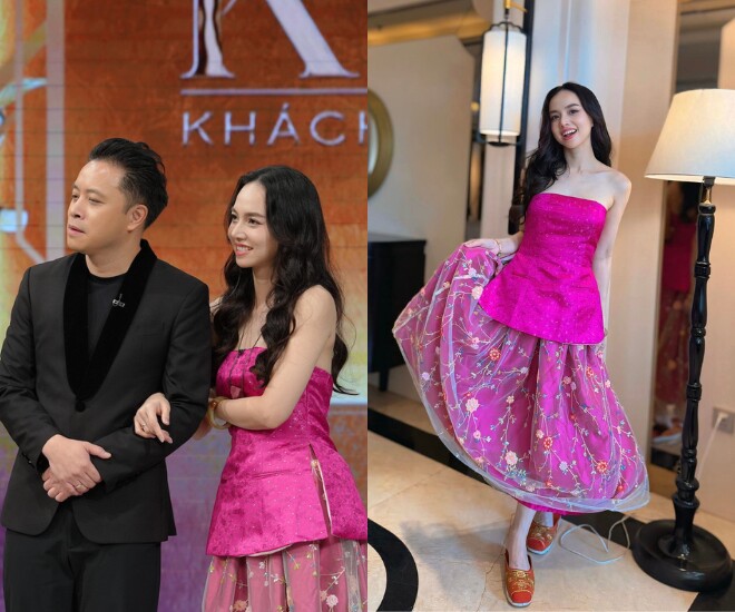 “Phú bà” ngành điện ảnh là Hoa khôi Tây Đô: Không &#34;chạy đua&#34; hàng hiệu, chung thủy với trang phục mang chất liệu truyền thống - 1