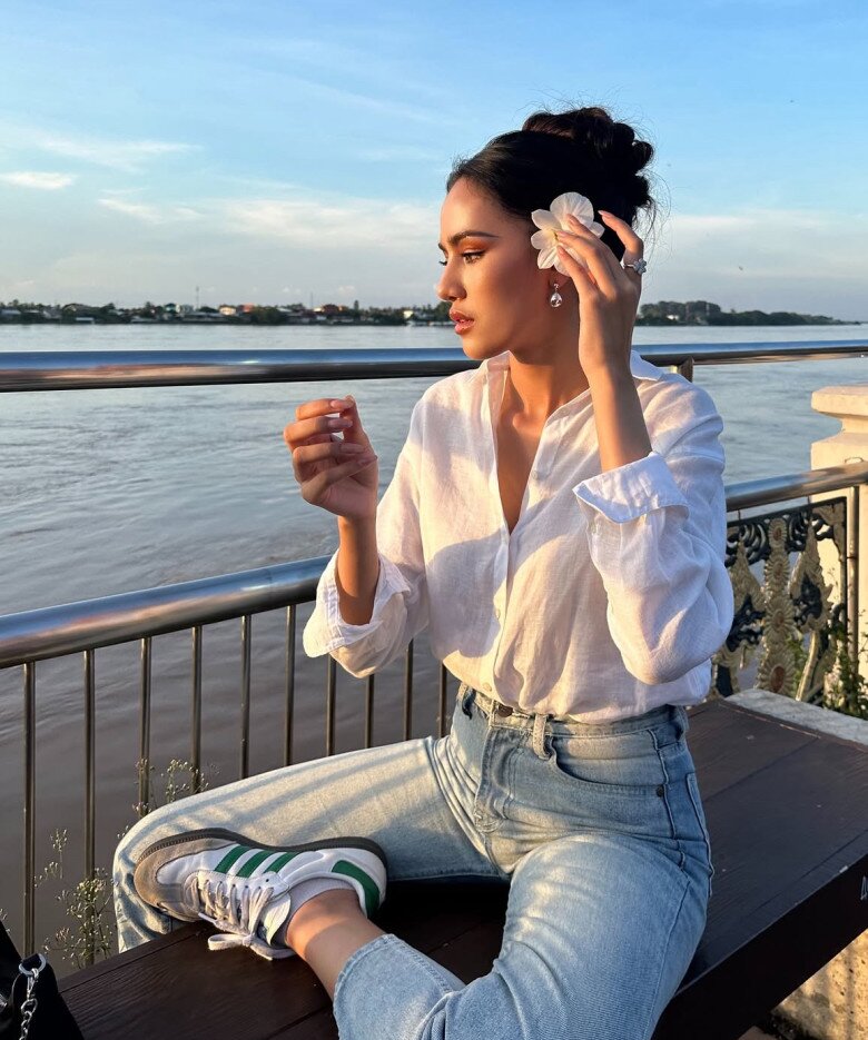 Tủ đồ mùa hè học từ Opal - Tân Hoa hậu Thế giới 2025: Đơn giản nhưng không &#34;nhạt&#34;, khoe trọn được body gợi cảm - 8