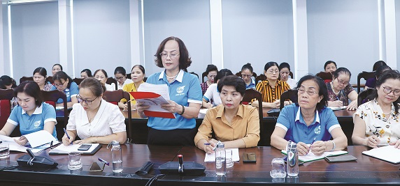 Hội LHPN quận Long Biên: Sáng tạo nhiều mô hình, cách làm hay thu hút hội viên phụ nữ - 1