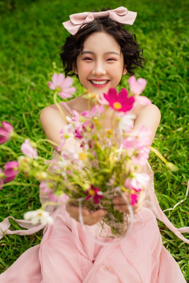 Hot girl người Tày gây sốt VTV sau 3 phút: Đẹp trong trẻo như Lưu Diệc Phi, quá khứ đẫm nước mắt - 2