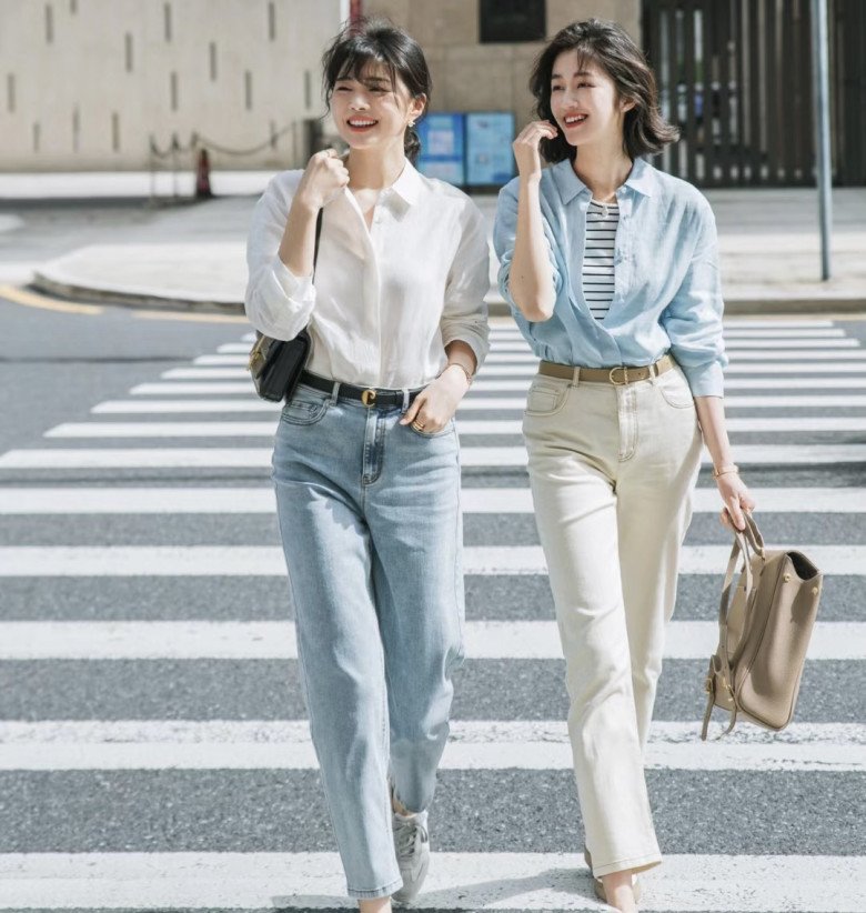 U40 không cần chạy theo xu hướng, học 5 công thức mặc áo sơ mi này, nàng “mù tịt” thời trang cũng hoá fashionista - 7