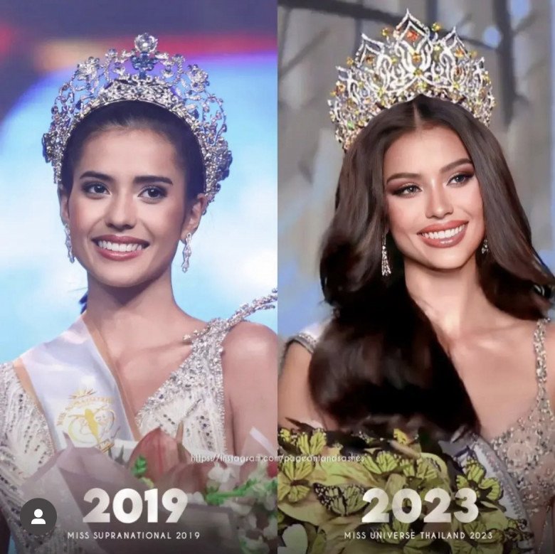 Tân Hoa hậu Hoàn vũ Thái Lan 2023 mang nét đẹp lai nóng bỏng, biết nói tiếng Việt Nam, từ bỏ vương miện danh giá - 3