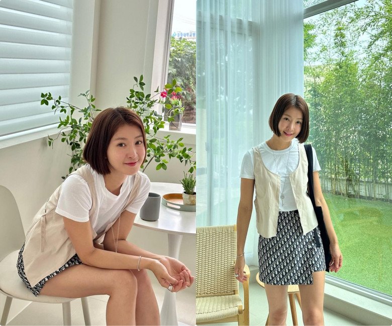 3 combo thời trang thu - đông phụ nữ Hàn rất yêu: Len dệt kim, áo gi-lê và quần bò treo lên ngôi - 5