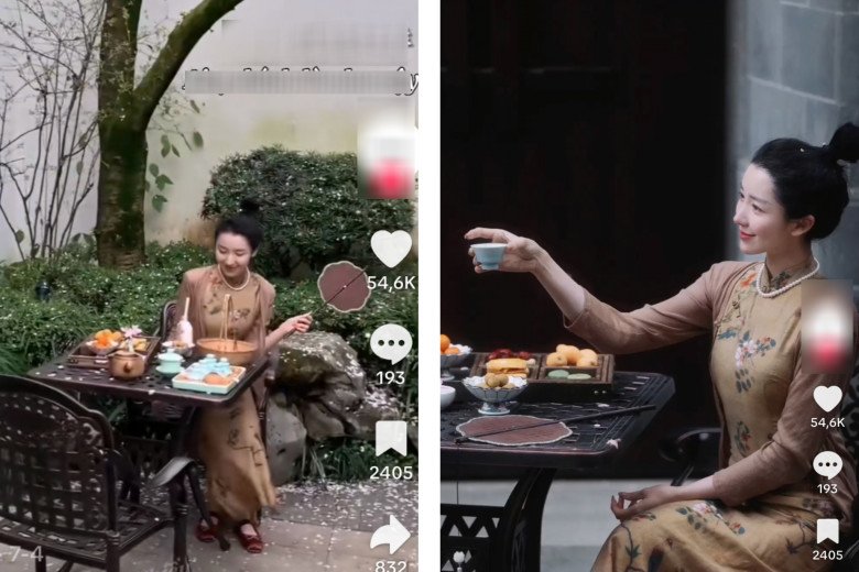 Đào Hỷ Nhi - bà hoàng trong biệt phủ: Mặc toàn lụa là, mua sắm không xem giá, chị em nhìn chỉ biết ước - 2