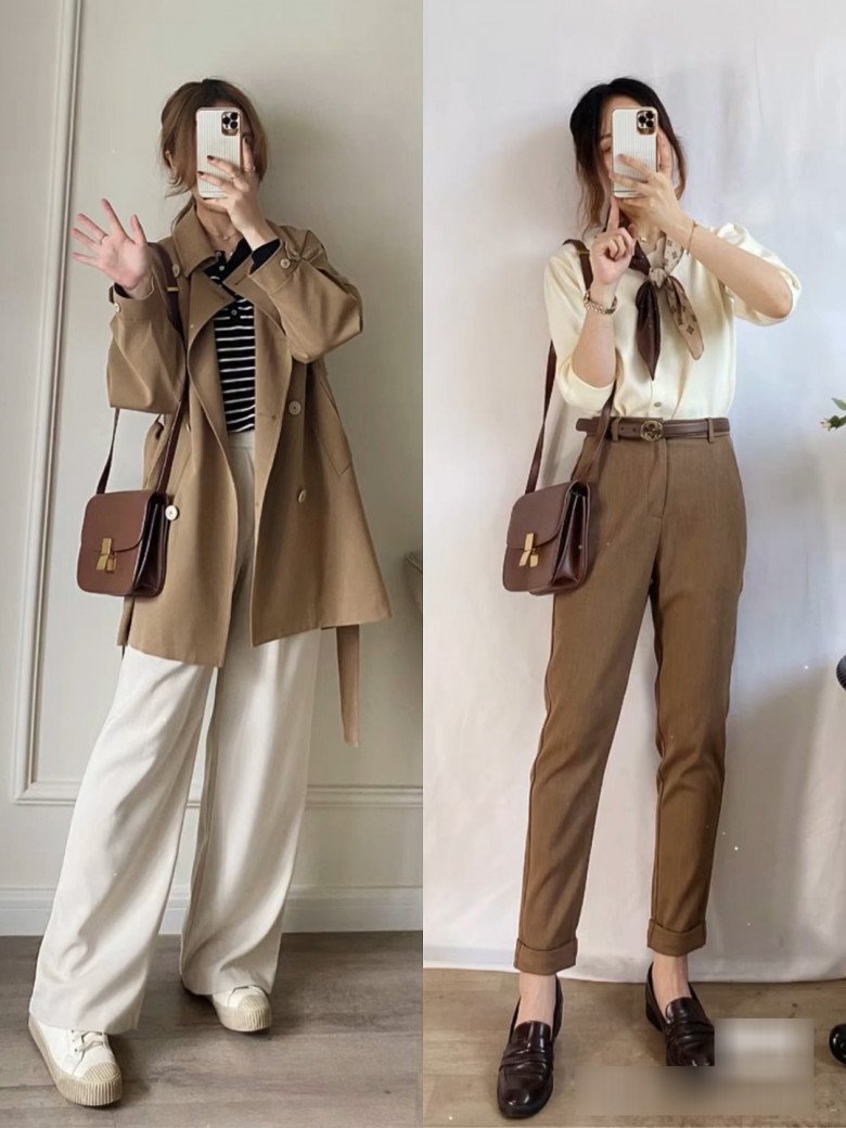 Top 5 màu sắc thịnh hành mùa thu 2023: tôn da trắng hiệu quả, phụ nữ diện đi làm hay xuống phố đều được khen - 18