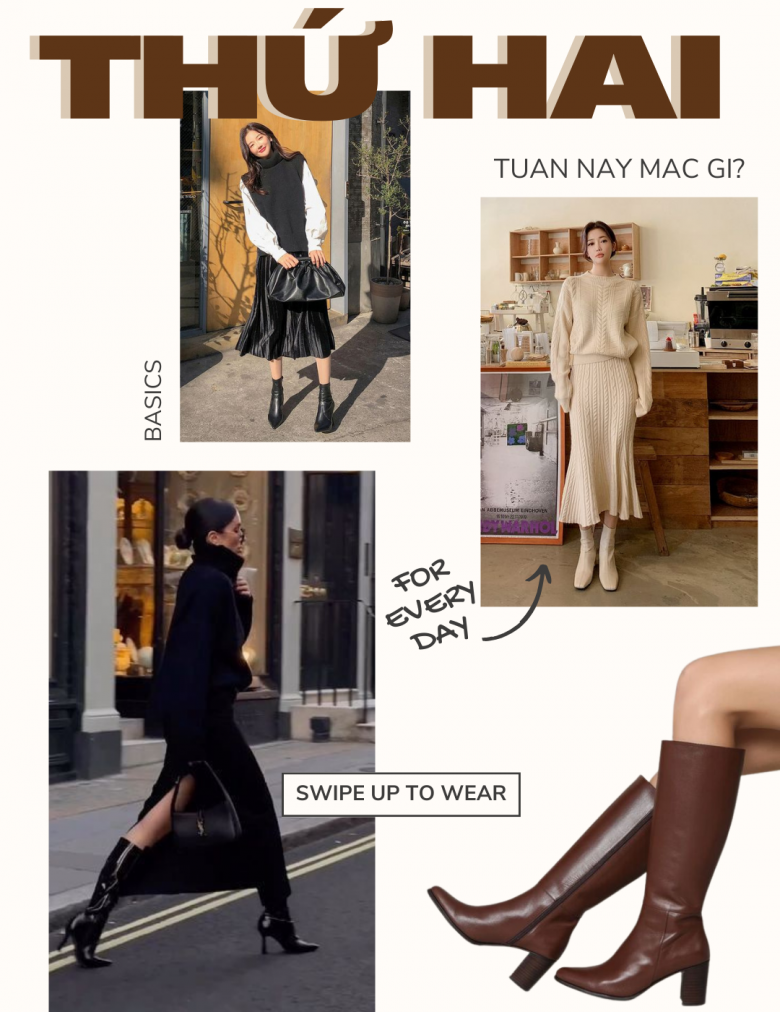 Tuần này mặc gì: Mùa thu đông mang boots là chuẩn, nhưng phối sao cho đẹp thì nàng cần học ngay! - 1