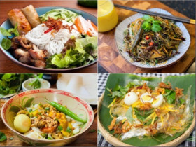 Đổi khẩu vị với 6 món trộn miền Trung - Nam Bộ mê hoặc thực khách ở Hà Nội