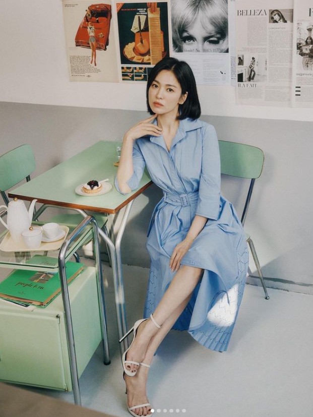 Song Hye Kyo mặc đẹp khó chê cũng bị &#34;dìm&#34; vì một đôi giày, chị em nắm bí quyết để tránh làm chân ngắn - 7