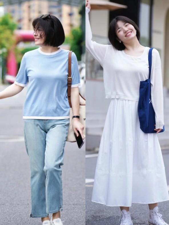 Bí quyết ăn mặc &#34;bóp dáng&#34; của nữ blogger nặng gần 60kg nhưng lúc nào cũng trông như chỉ có 45kg - 4